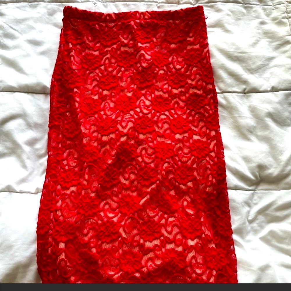 Pencil Knee-Length Skirt